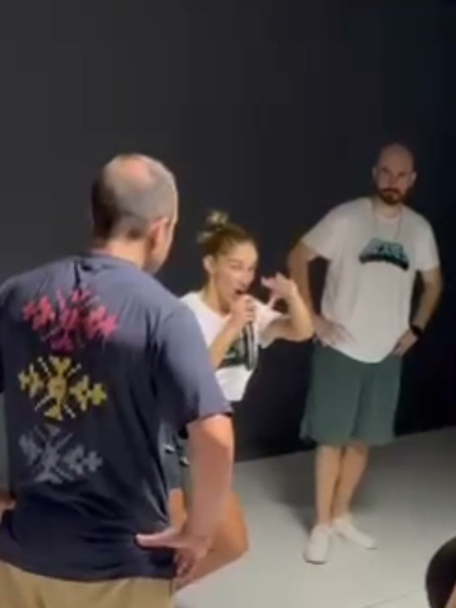 Rueda de casino en la clase de salsa cubana